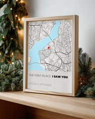 The Place Where I First Saw You Poster Painting