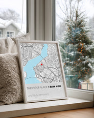 The Place Where I First Saw You Poster Painting