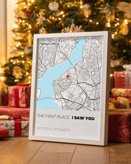 The Place Where I First Saw You Poster Painting