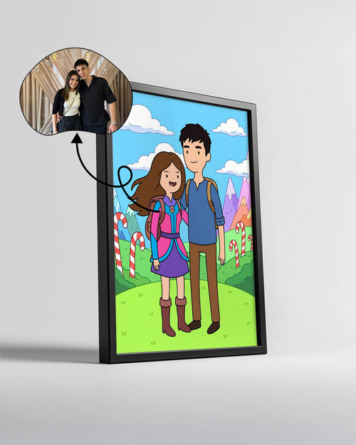 Cartoon Karikatür Temalı Poster Tablolar