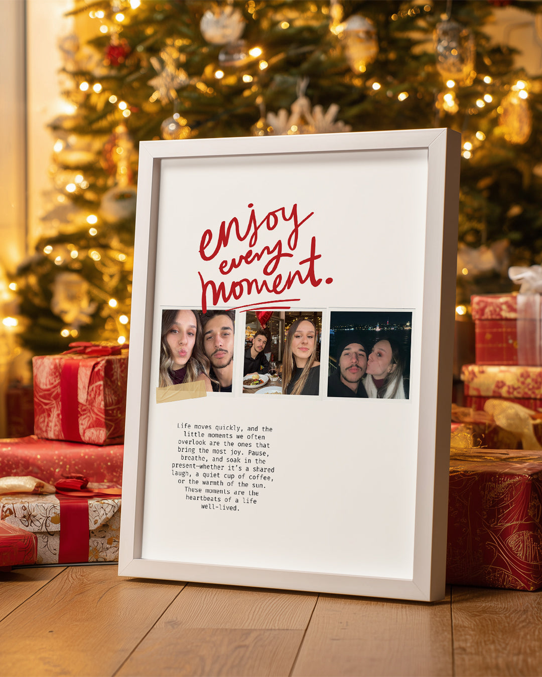 Enjoy Every Moment – Minimal Fotoğraf Poster Tablosu