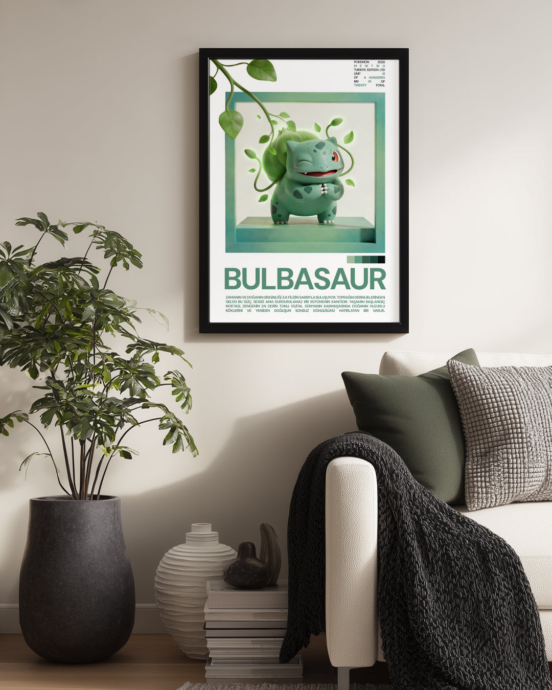 Bulbasaur Poster Tablosu