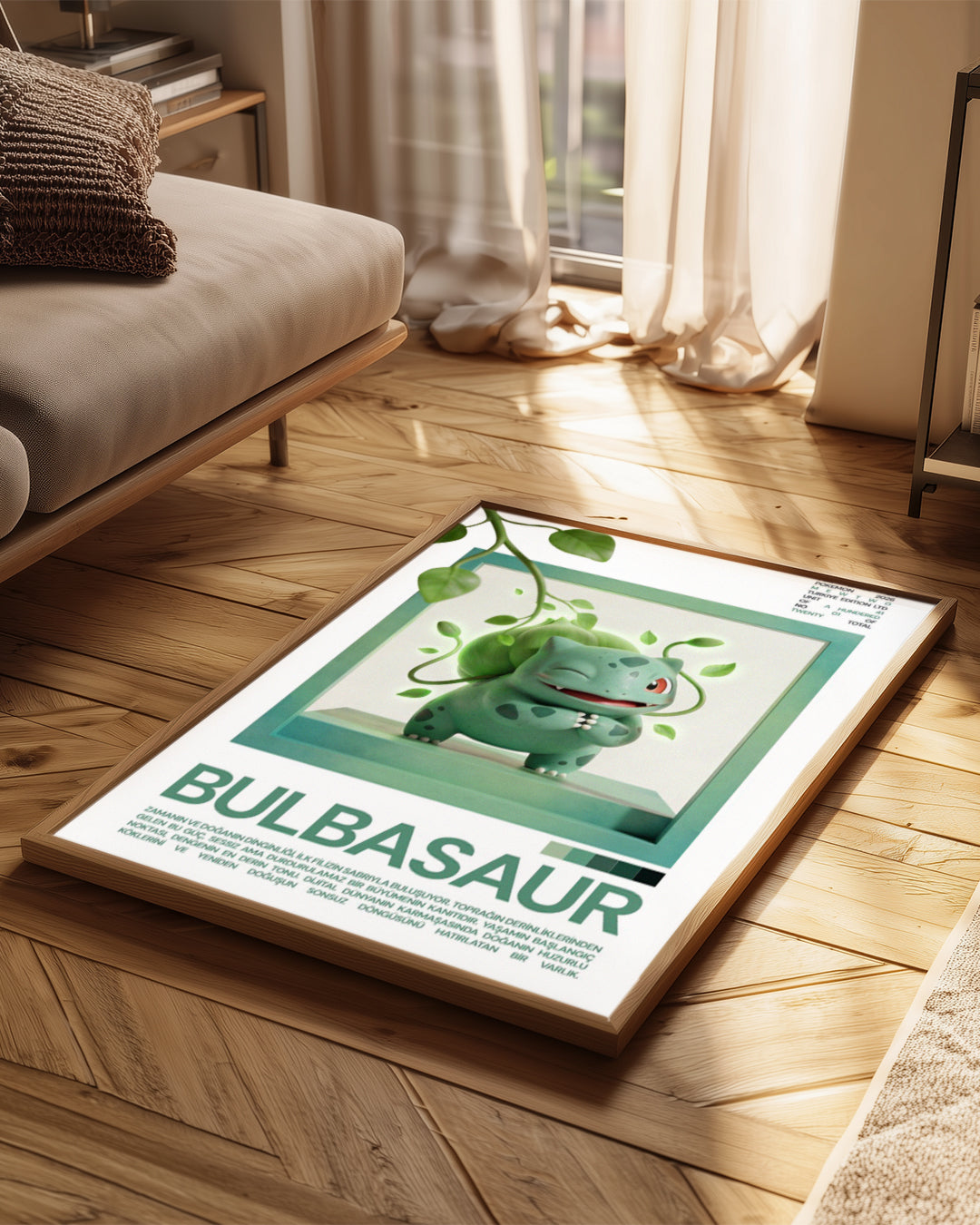 Bulbasaur Poster Tablosu
