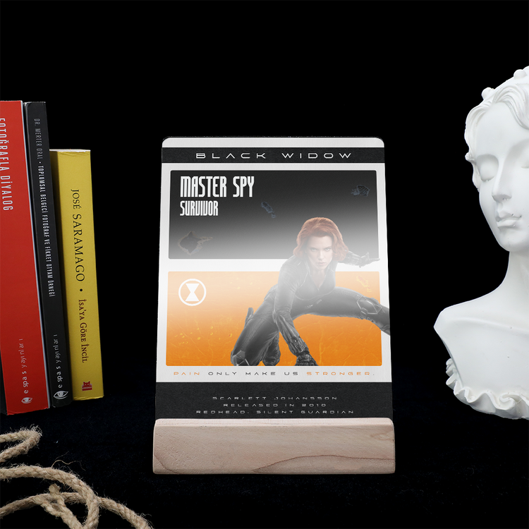 Black Widow Plexiglass