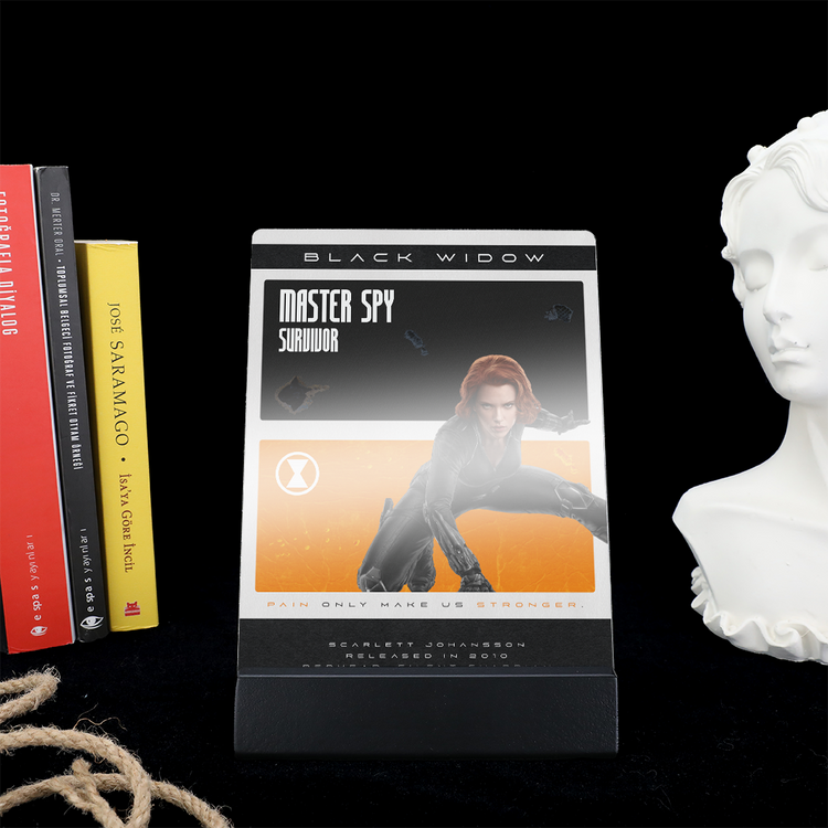 Black Widow Plexiglass