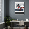 Captain America Poster Painting