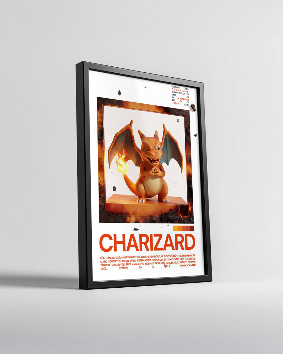 Charizard Poster Tablosu