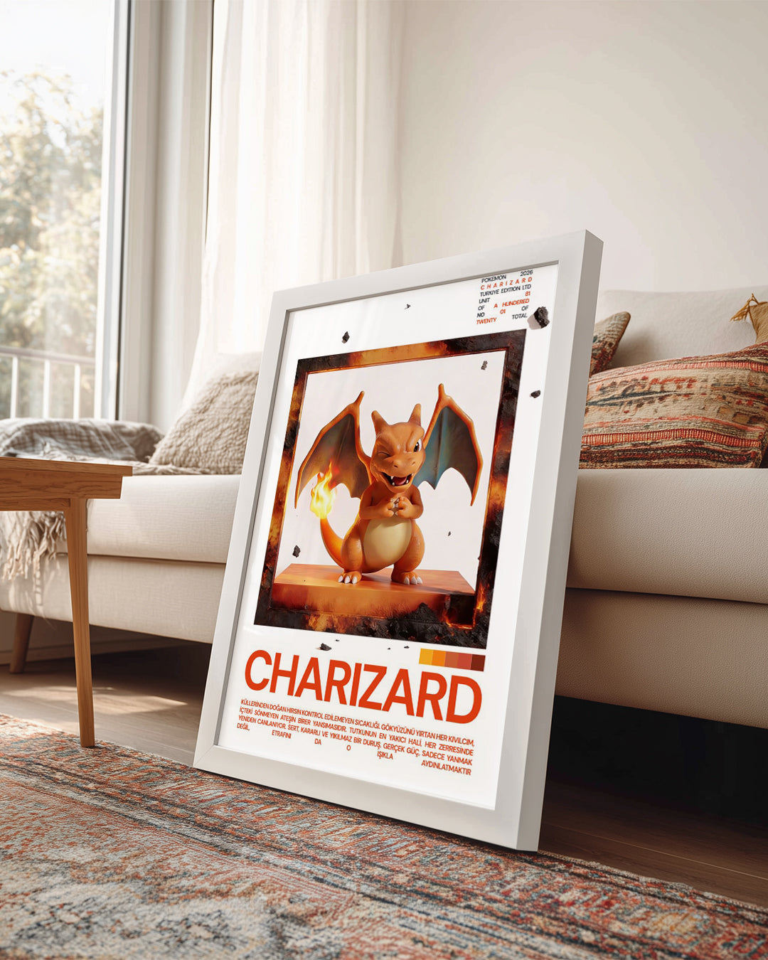Charizard Poster Tablosu