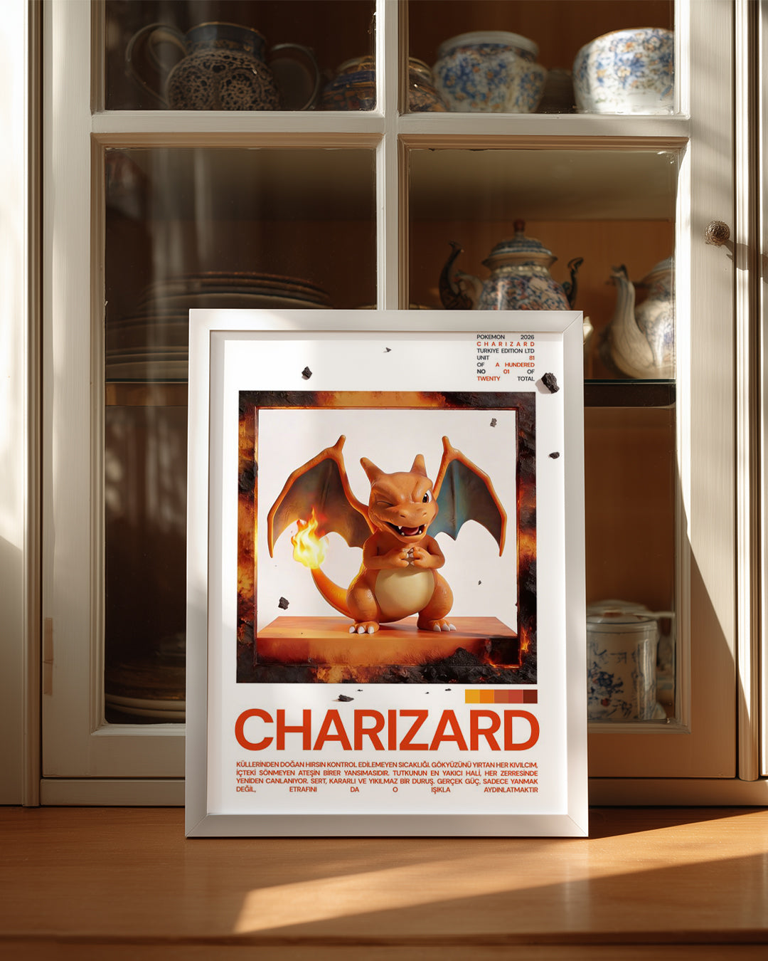 Charizard Poster Tablosu