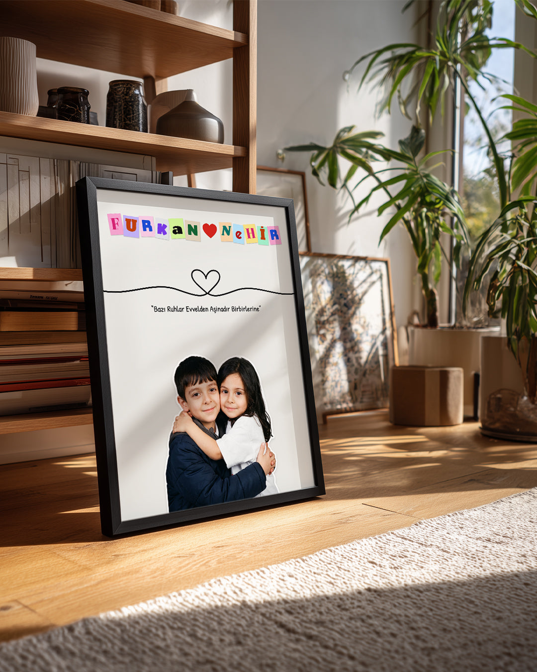Biz Daha Çocukken — Kişiye Özel Çocukluk Fotoğrafı Tablosu