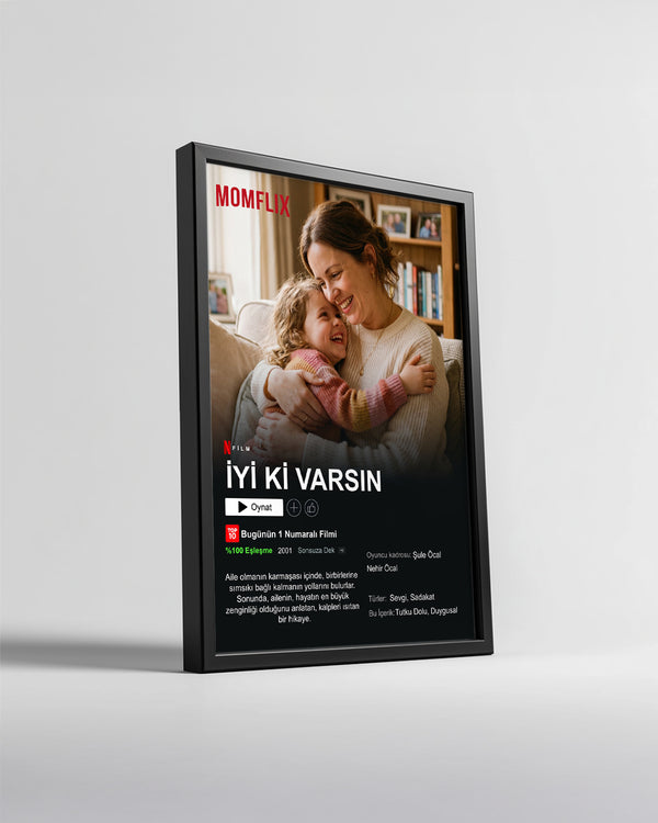 Annelere Özel Netflix Poster Tablosu