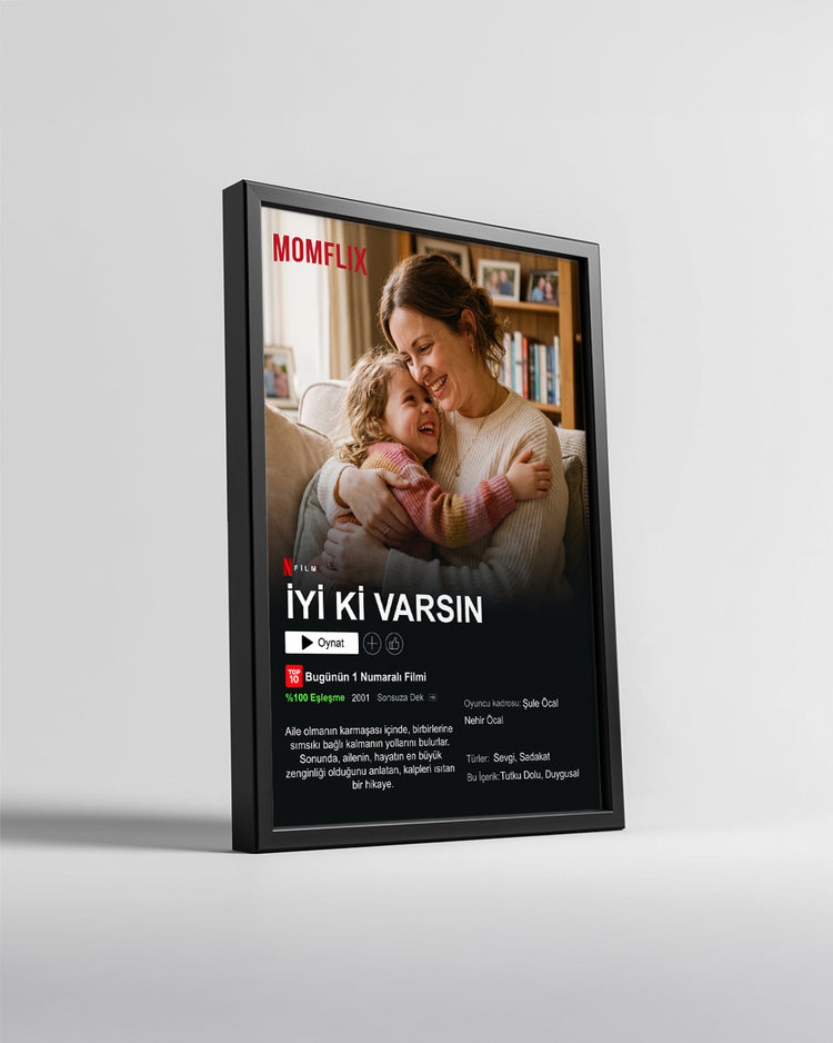 Annelere Özel Netflix Poster Tablosu