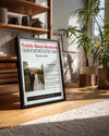 Yıldönümü Gazete Manşet Tasarımlı Poster Tablosu