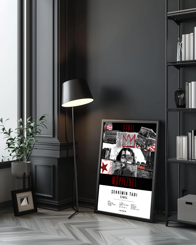 Ezhel-Müptezhel Albüm Kapağı Poster Tablosu