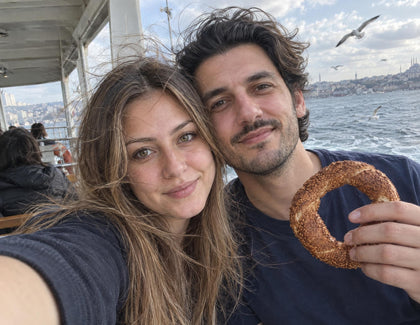 martılara simit atarken