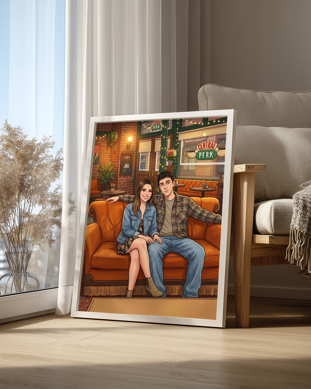 Friends Karikatür Tablo
