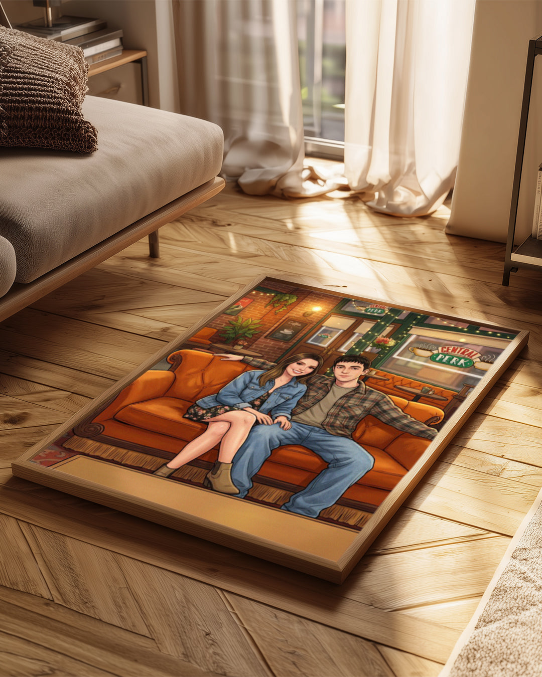 Friends Karikatür Tablo