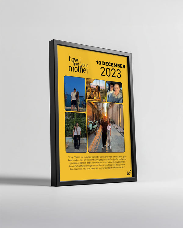How I Met Your Mother-Father Poster Tablosu