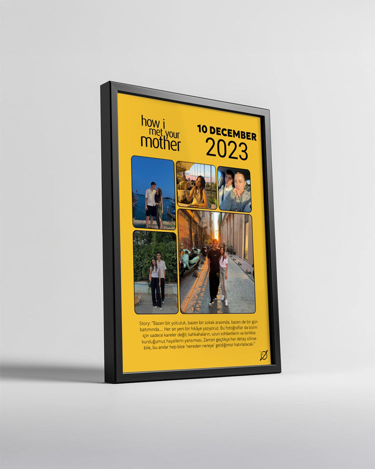 How I Met Your Mother-Father Poster Tablosu