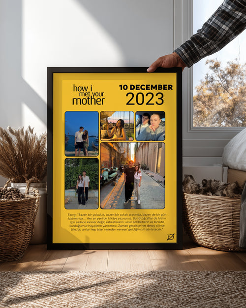 How I Met Your Mother-Father Poster Tablosu