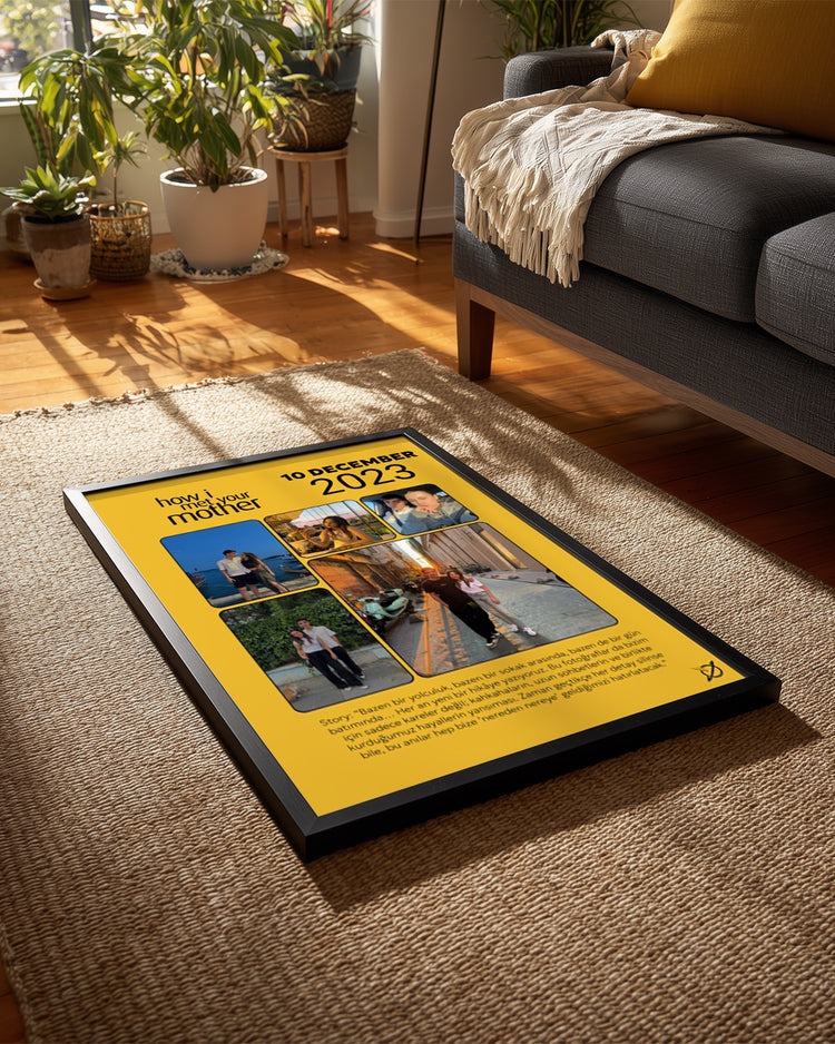 How I Met Your Mother-Father Poster Tablosu