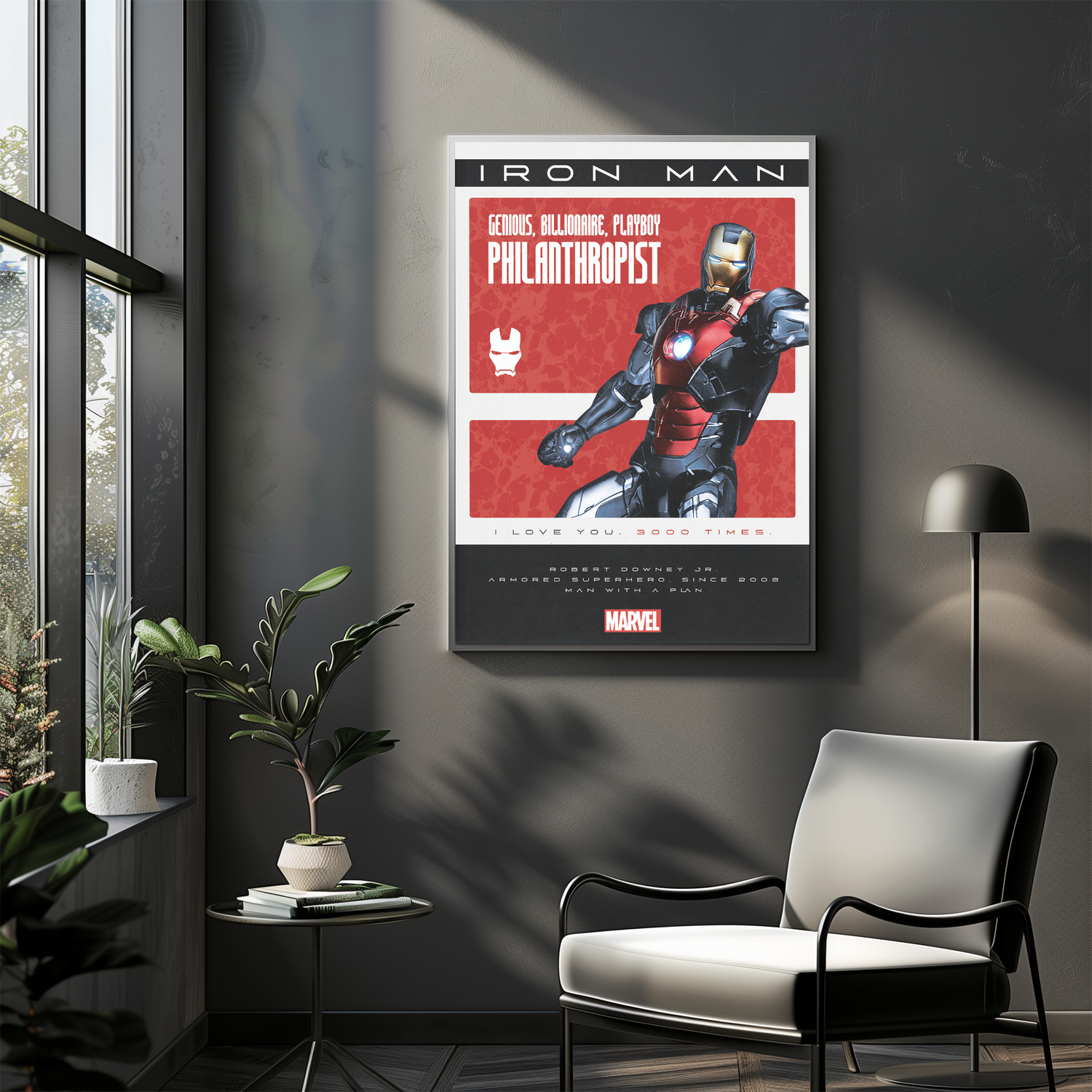 Ironman Poster Table