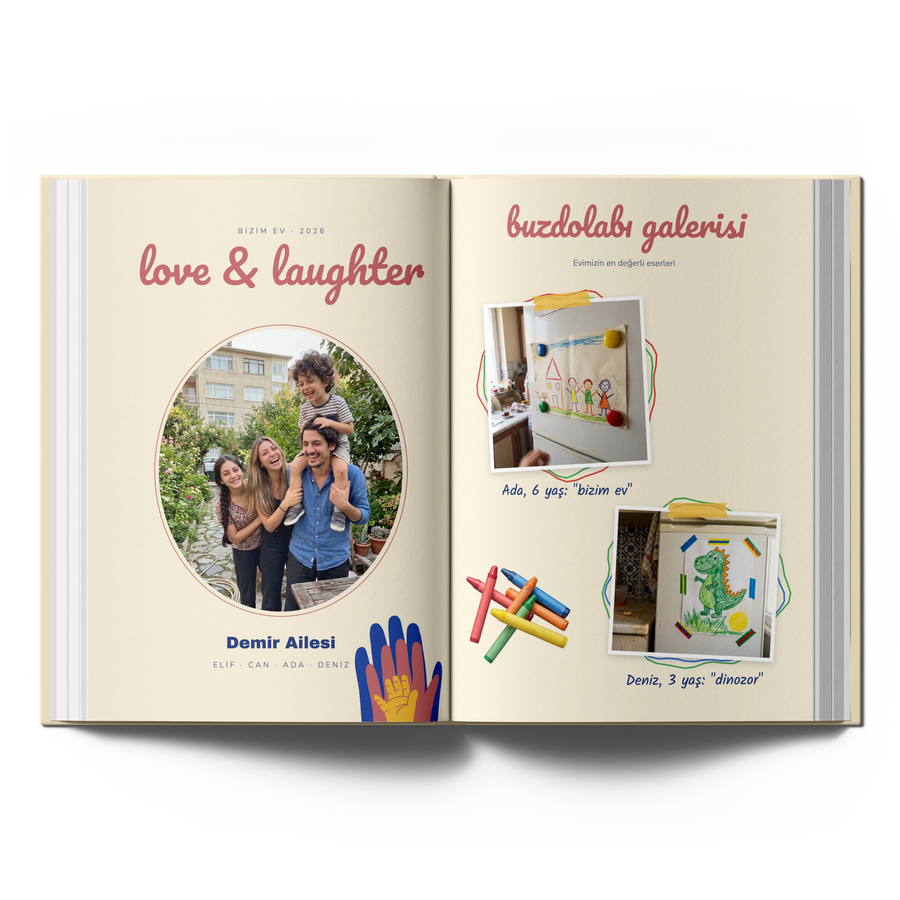 Love, Laughter & Everything: Bizim Ev Fotokitabı