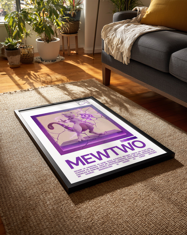 Mewtwo Poster Tablosu