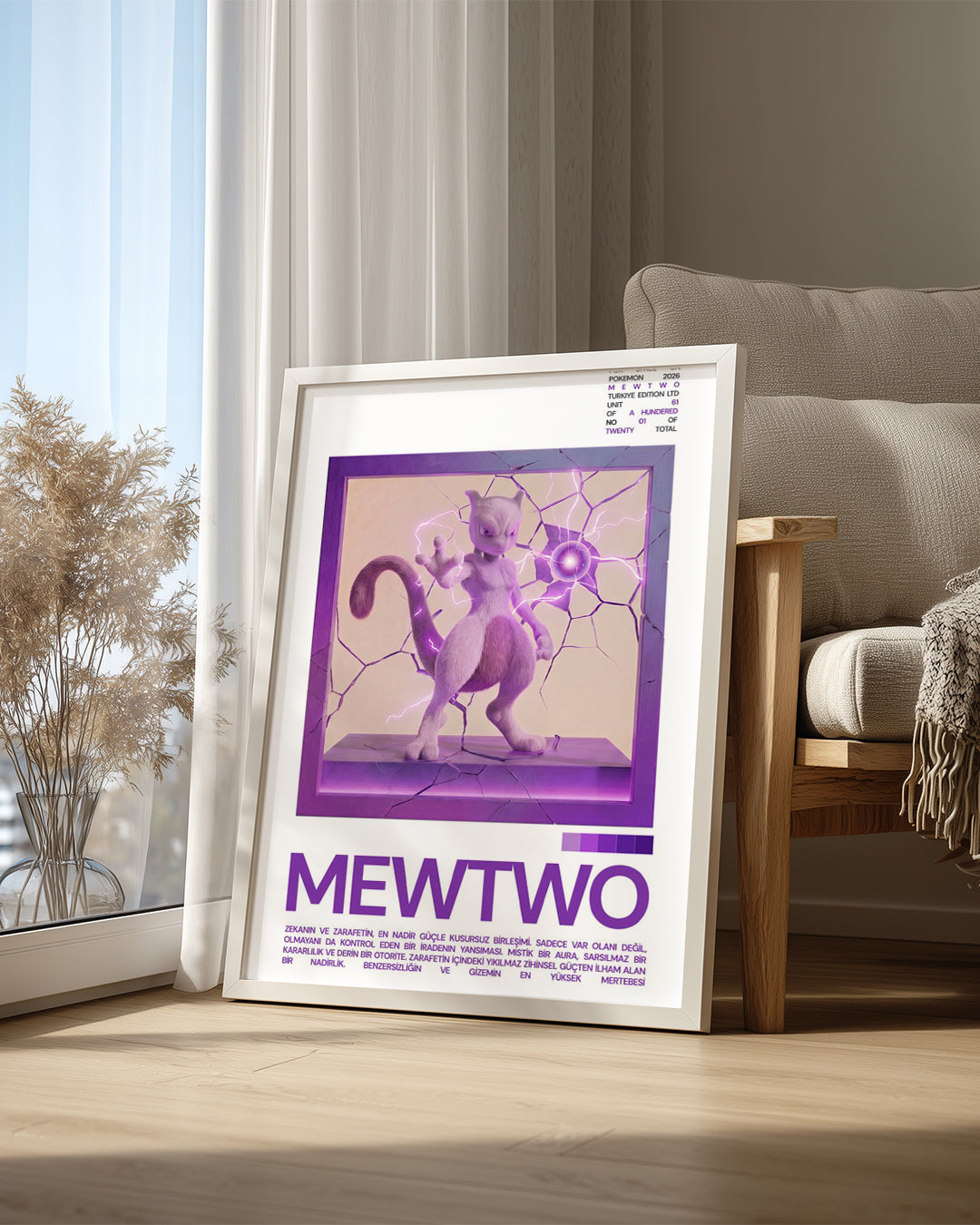 Mewtwo Poster Tablosu