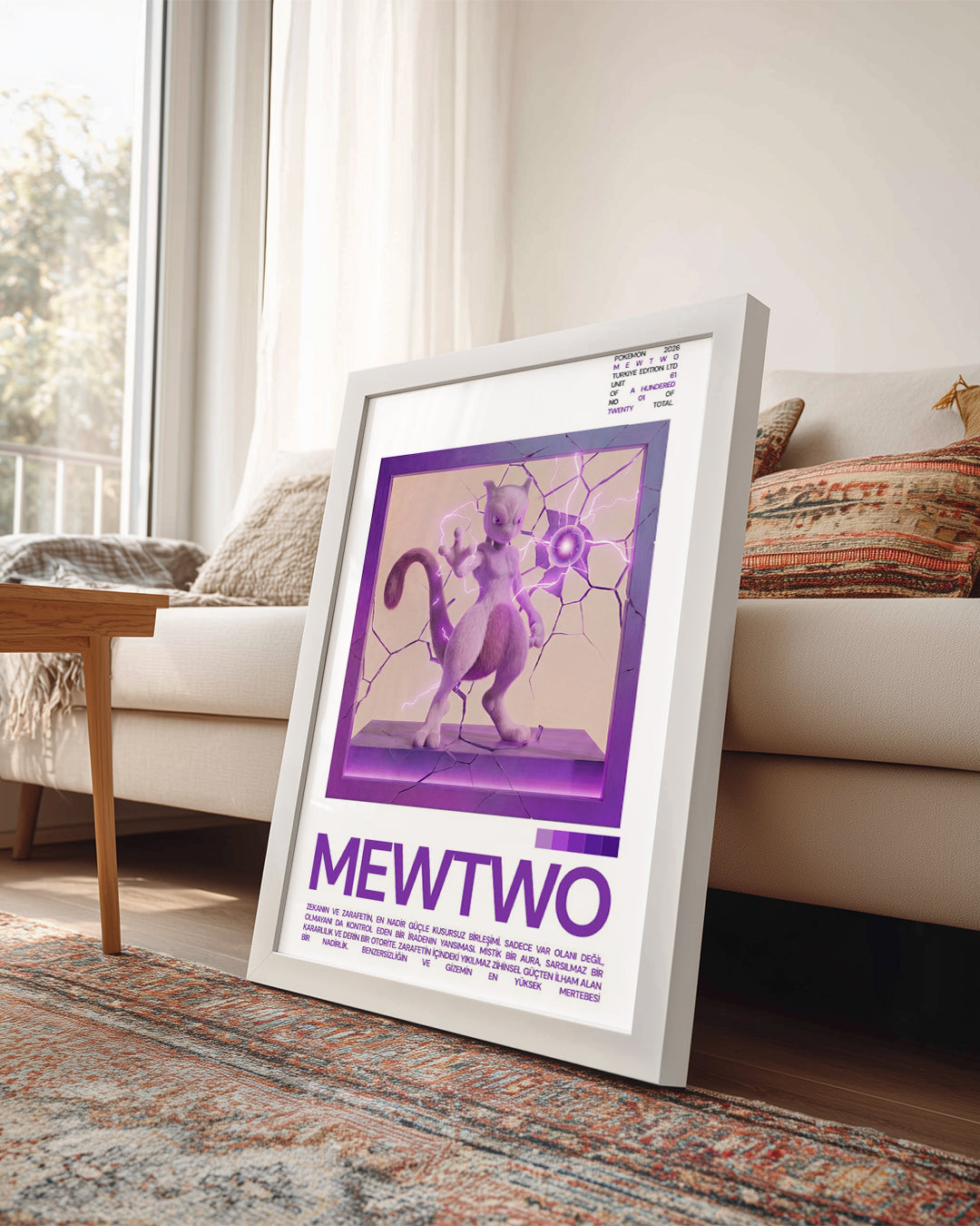 Mewtwo Poster Tablosu