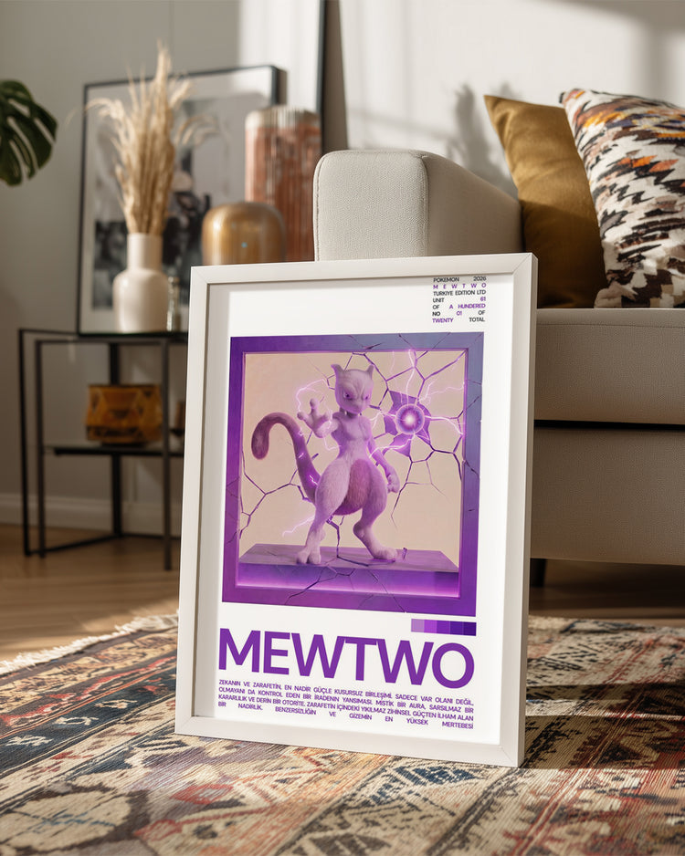 Mewtwo Poster Tablosu
