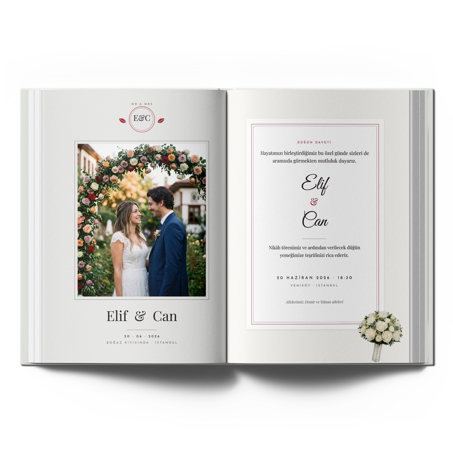 Mr & Mrs: Düğün Fotokitabı