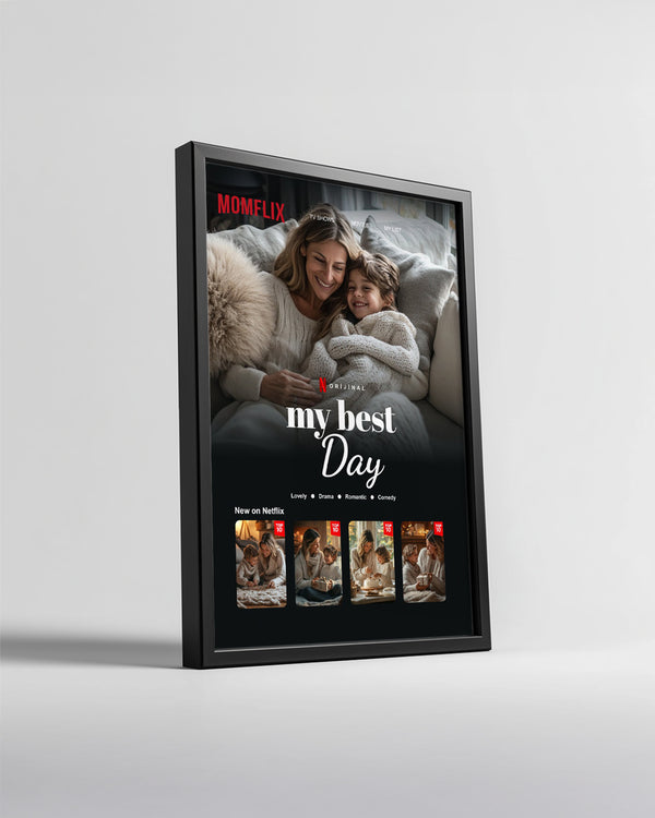 Annelere Özel My Best Day Poster Tablosu