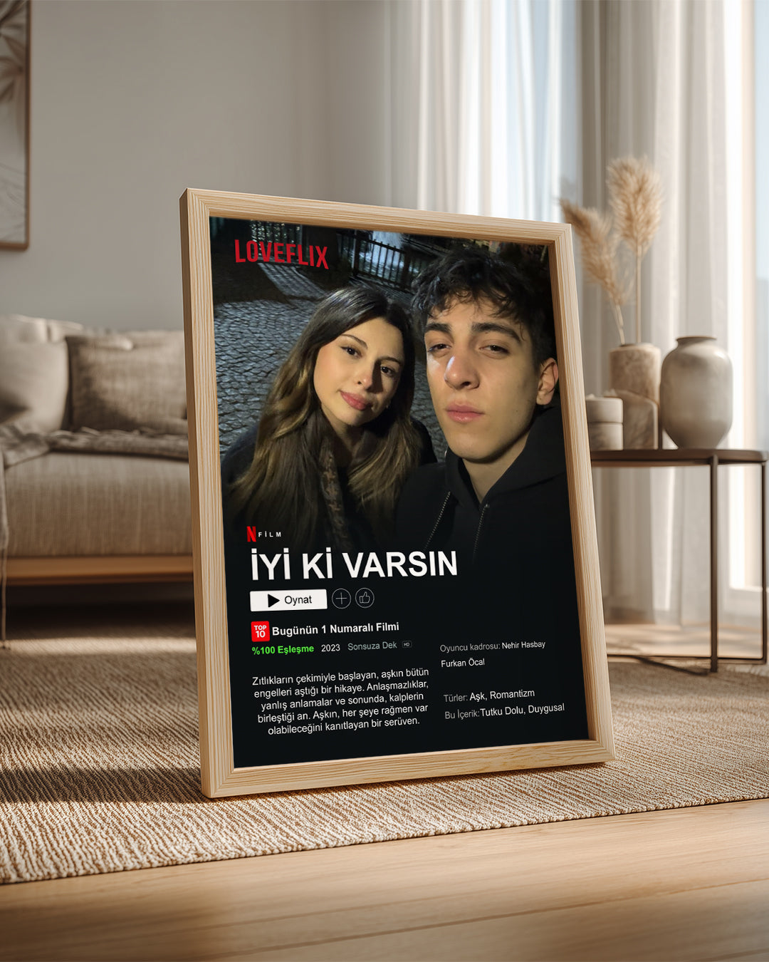 Netflix Poster Table