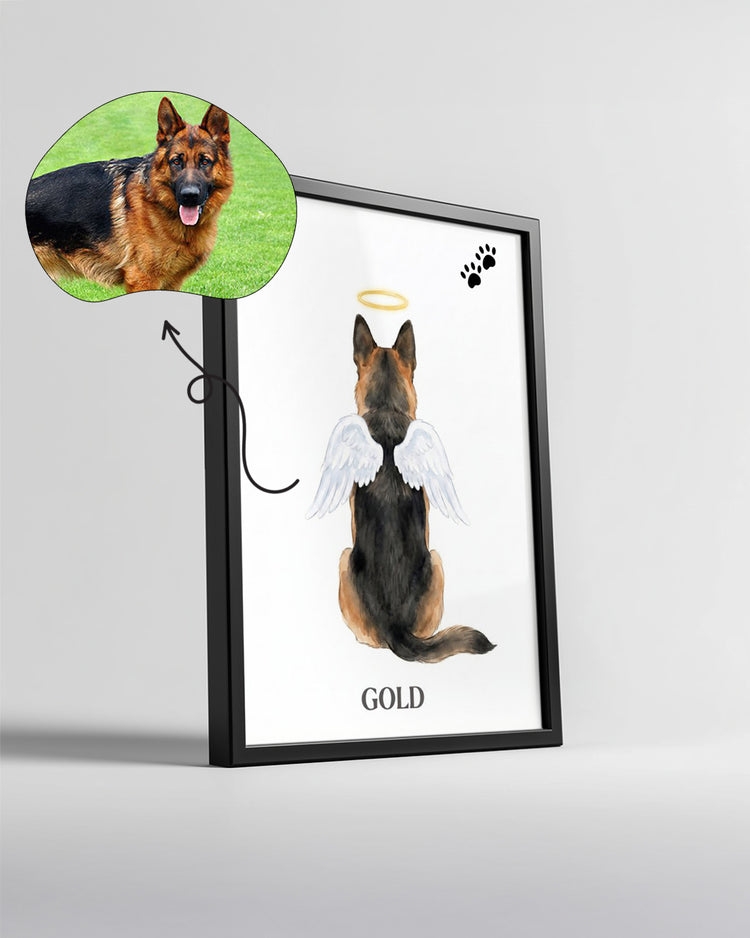 Cennetteki Dostum | Kişiye Özel Poster Tablo