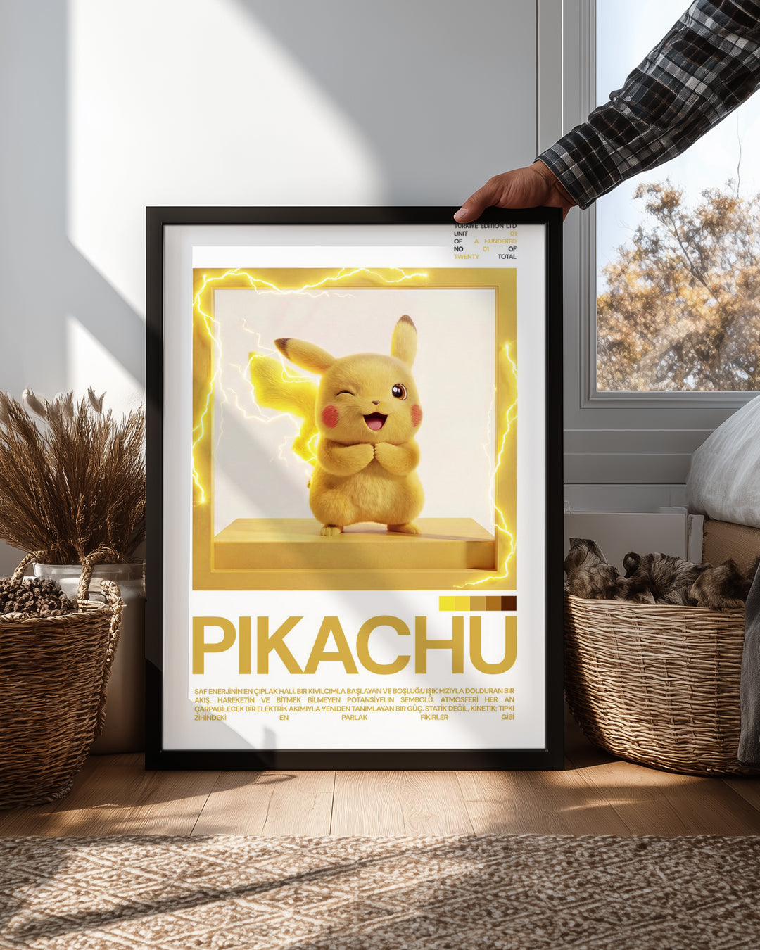 Pikachu Poster Tablosu