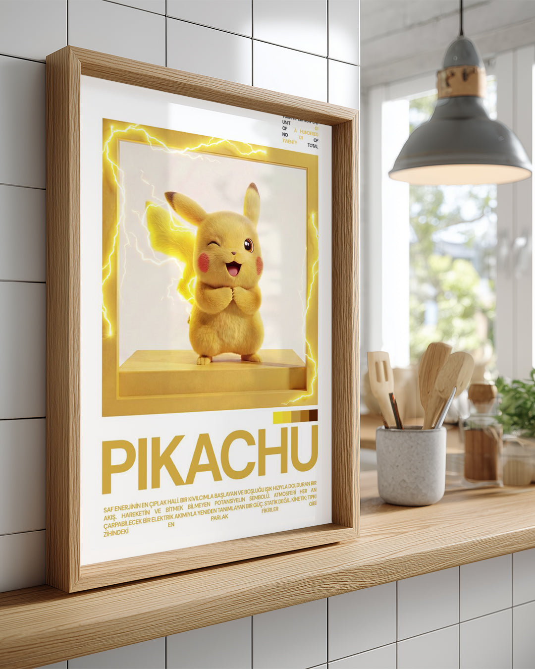 Pikachu Poster Tablosu