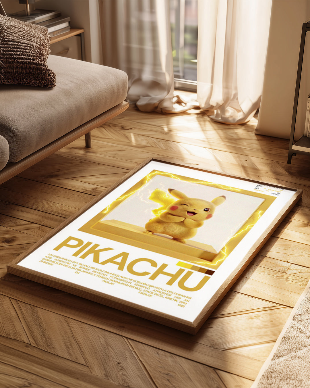 Pikachu Poster Tablosu
