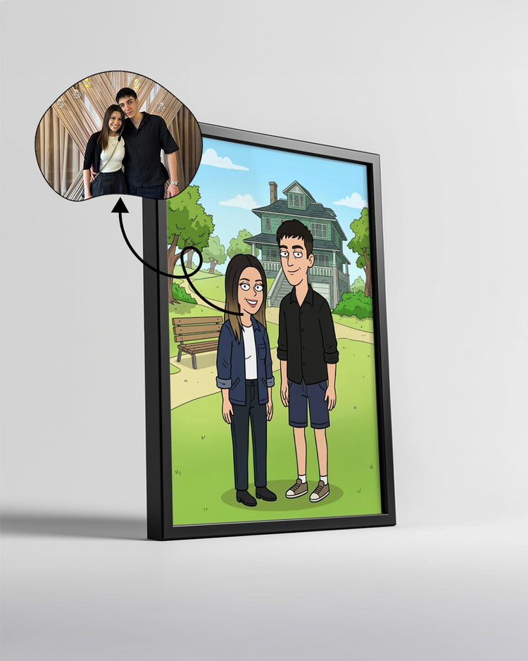 Rick And Morty Poster Painting