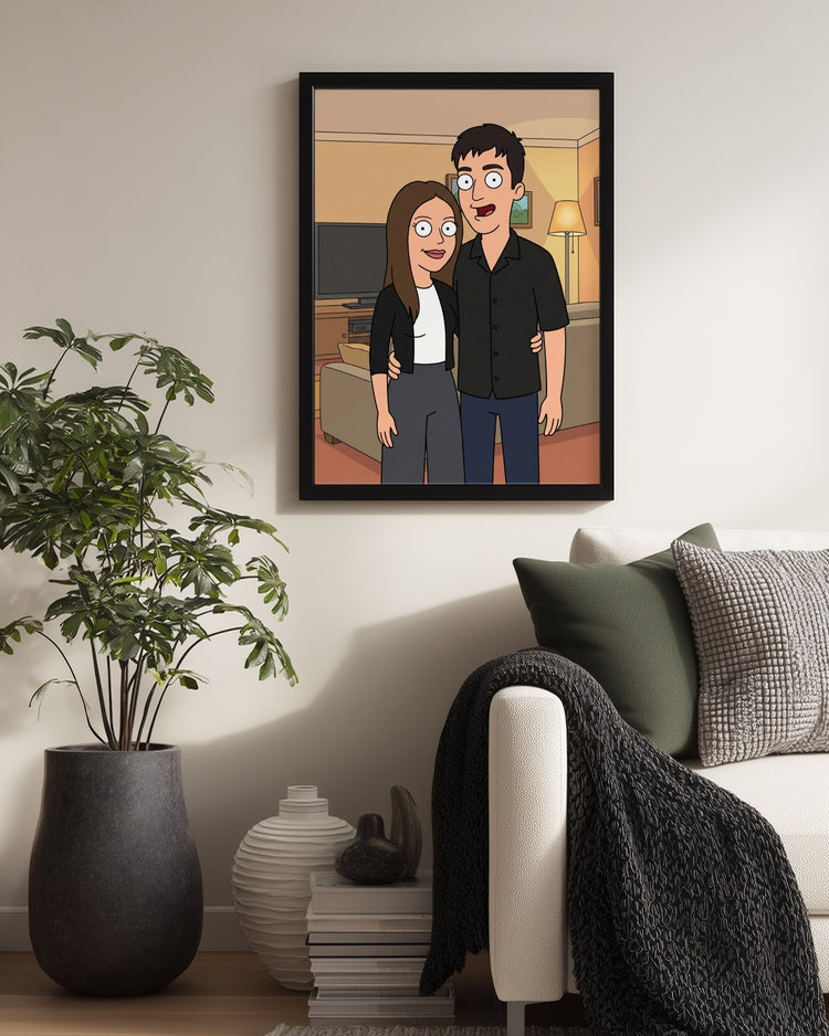 Simpsons Karikatür Tablo