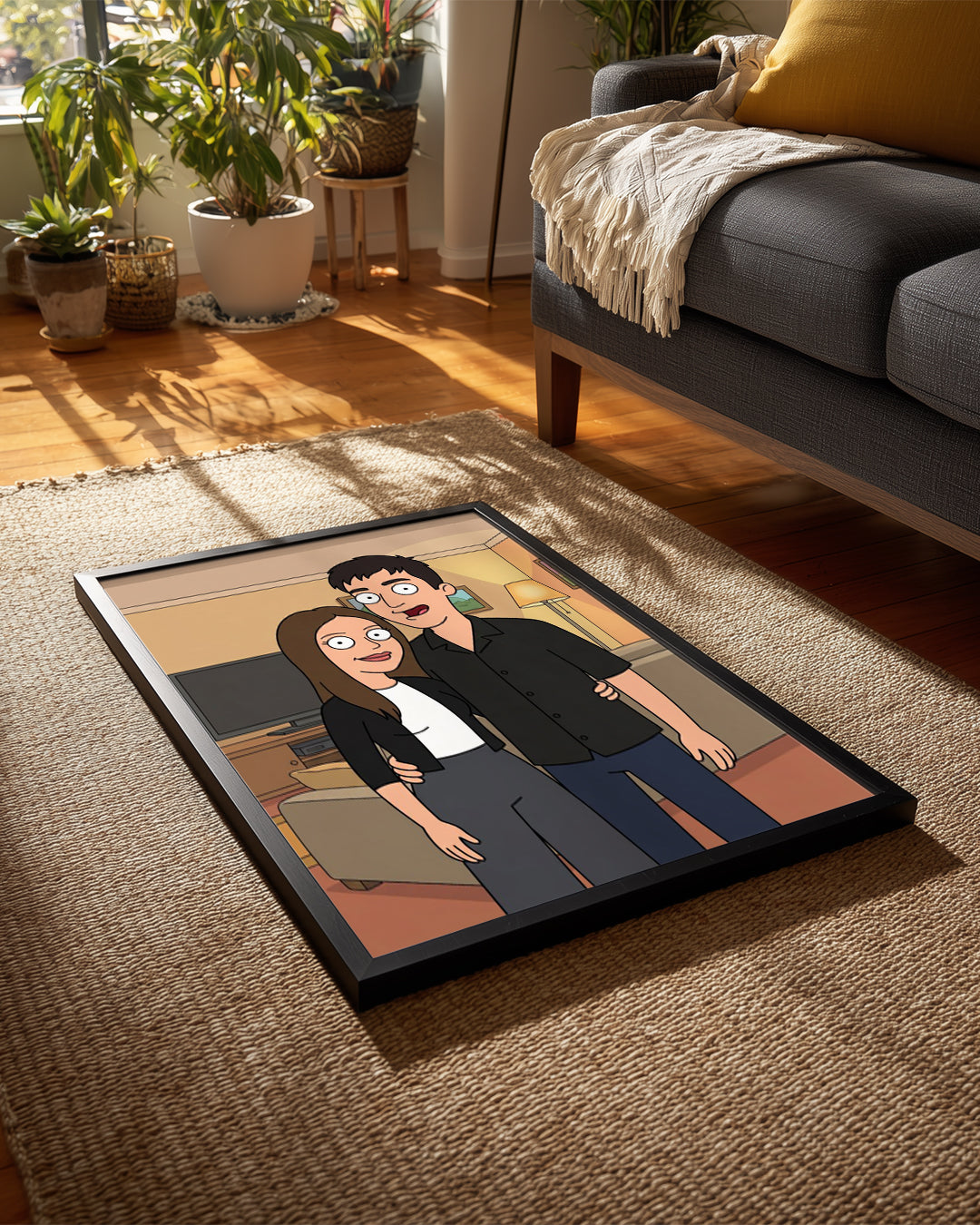 Simpsons Karikatür Tablo