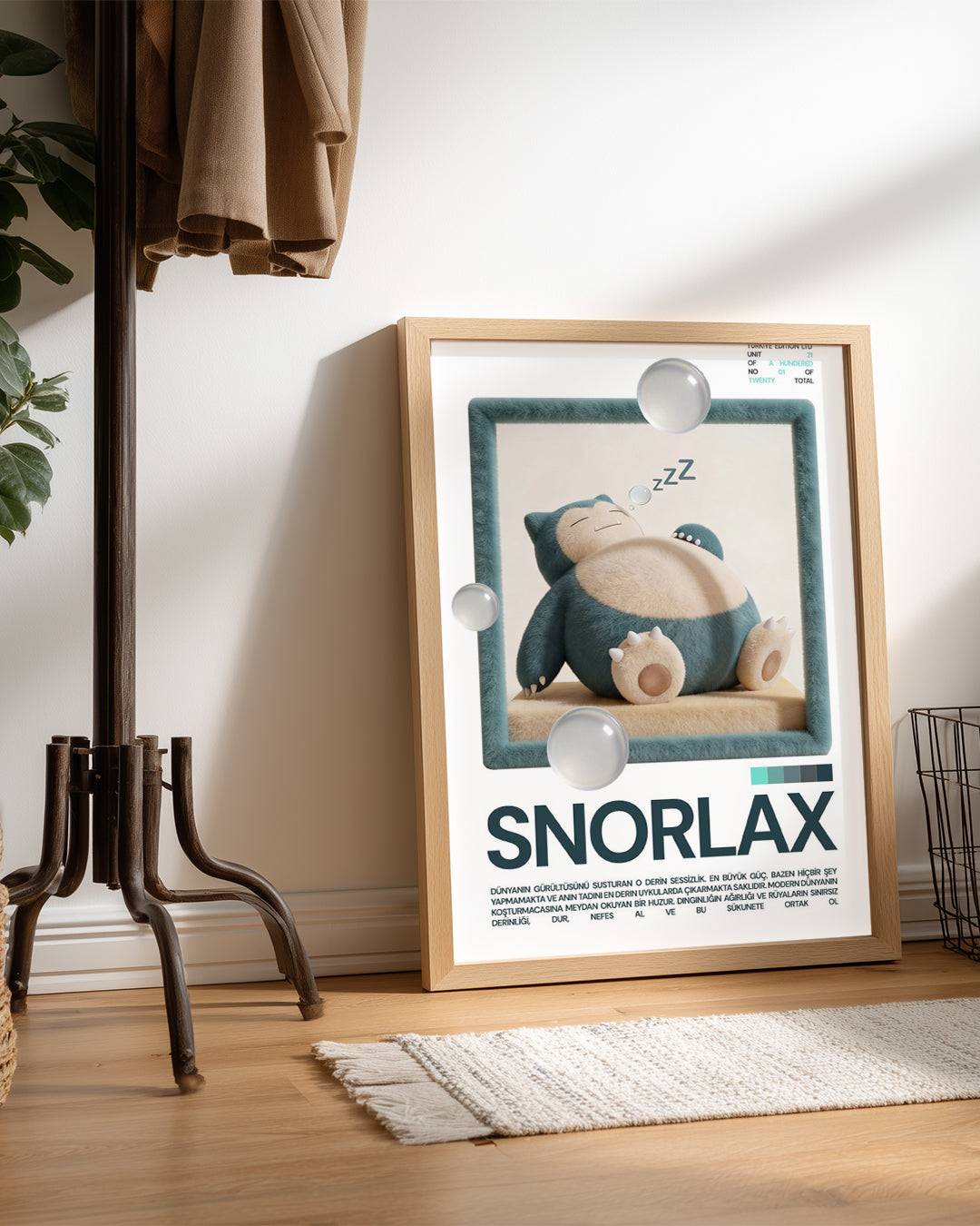 Snorlax Poster Tablosu