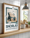 Snorlax Poster Tablosu