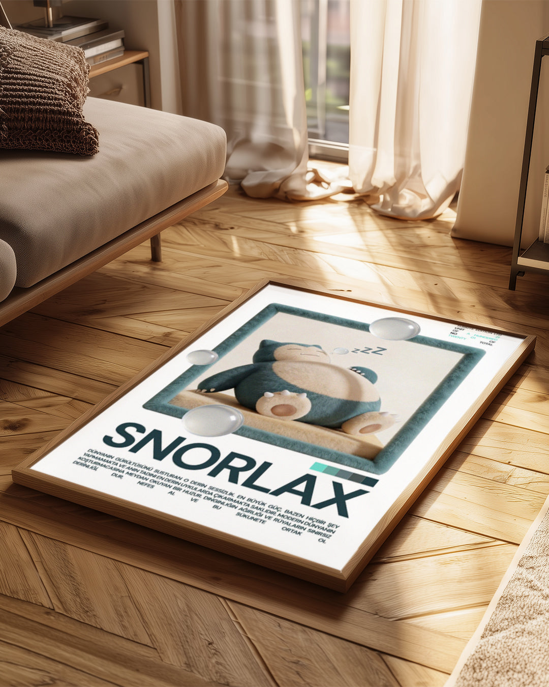 Snorlax Poster Tablosu