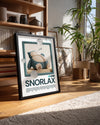 Snorlax Poster Tablosu