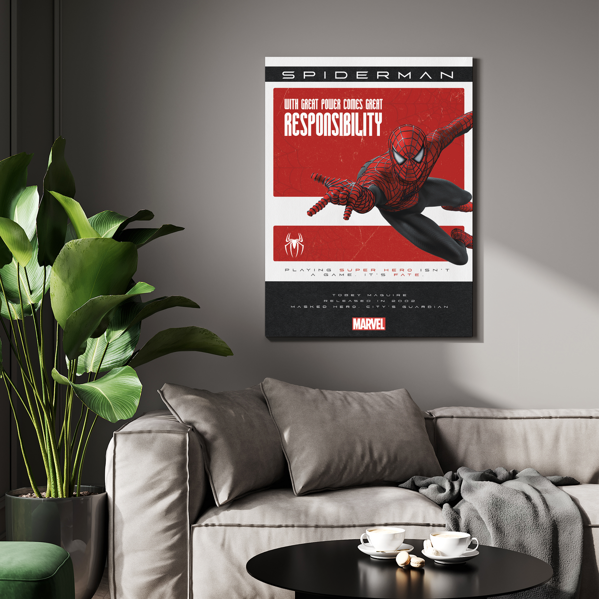 Spiderman Poster Tablosu