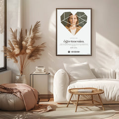 Öğretmenlere Özel 1-9 Fotoğraflı Kolaj Poster Tablo