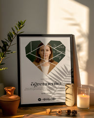 Öğretmenlere Özel 1-9 Fotoğraflı Kolaj Poster Tablo