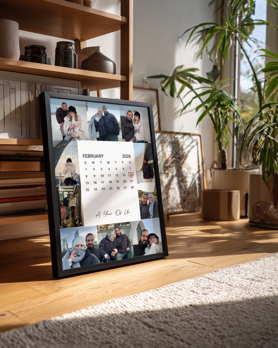 Kişiselleştirilebilir Takvim - A Year Of Us Poster Tablo