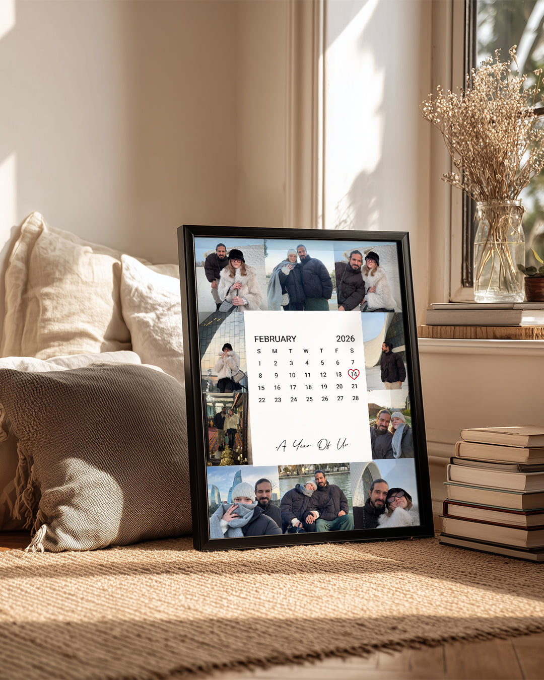 Kişiselleştirilebilir Takvim - A Year Of Us Poster Tablo